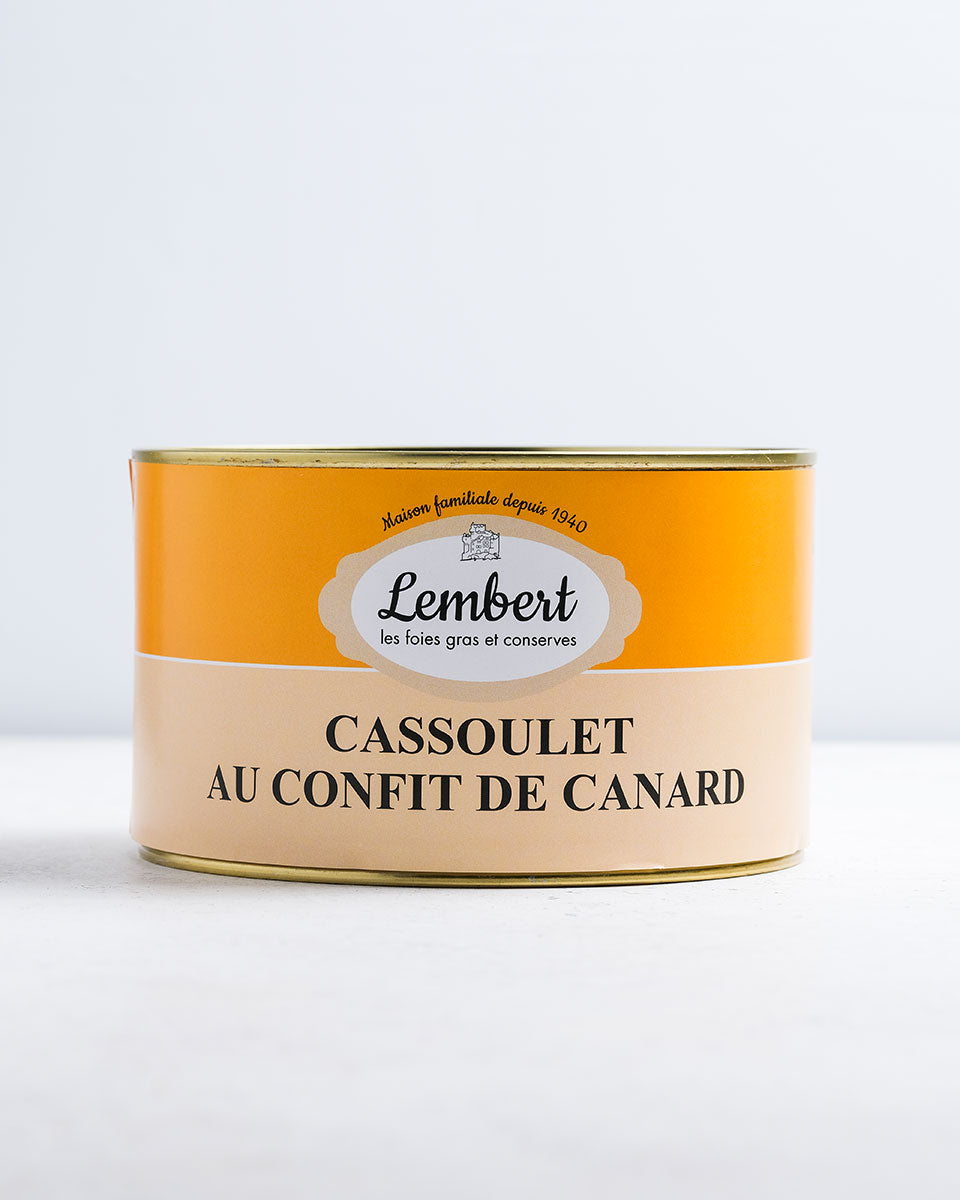 Cassoulet au confit de canard - 800g