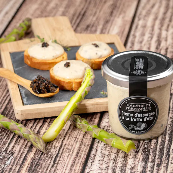 Crème d'asperges à la truffe d'été - 90g