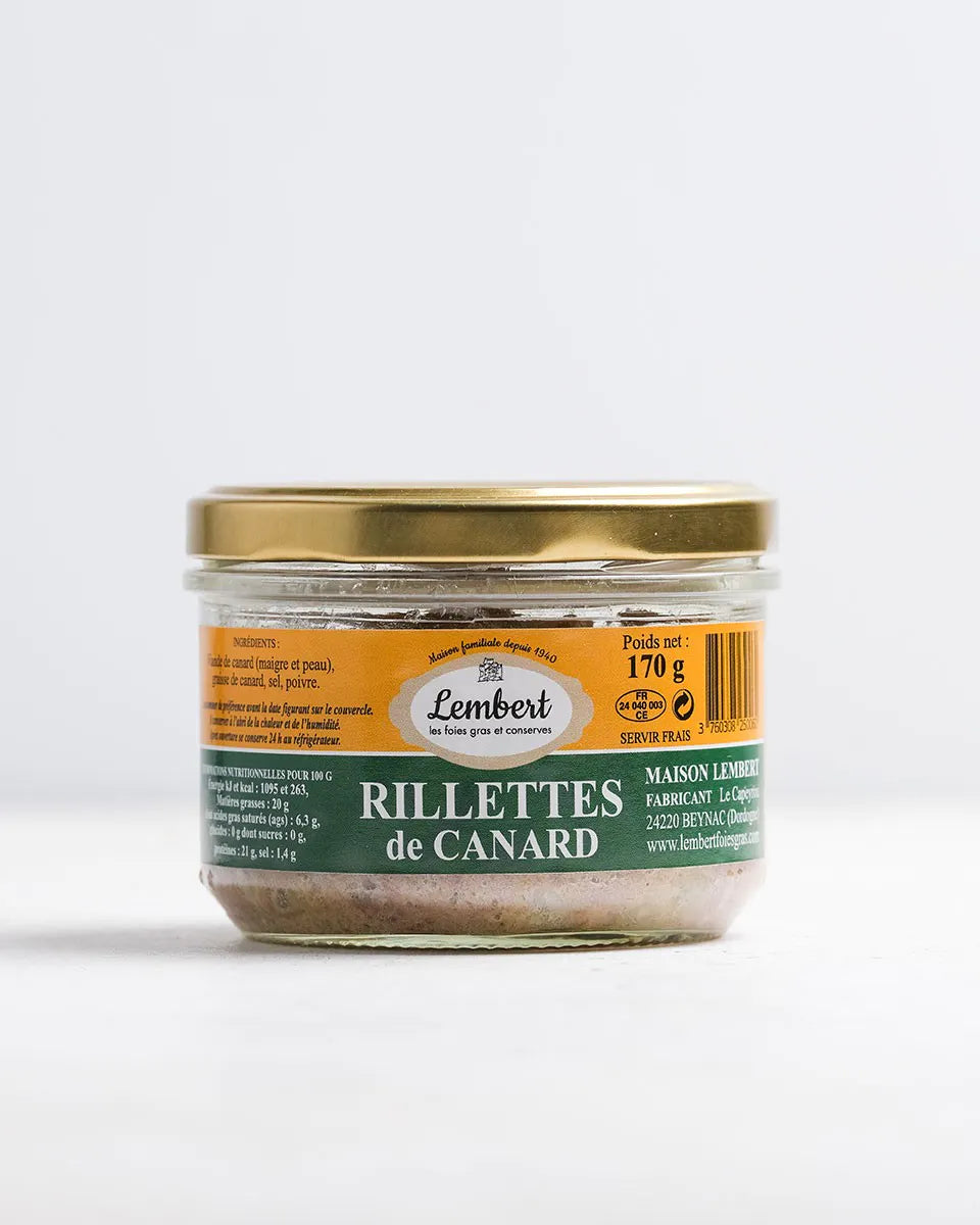Rillettes de canard 170g