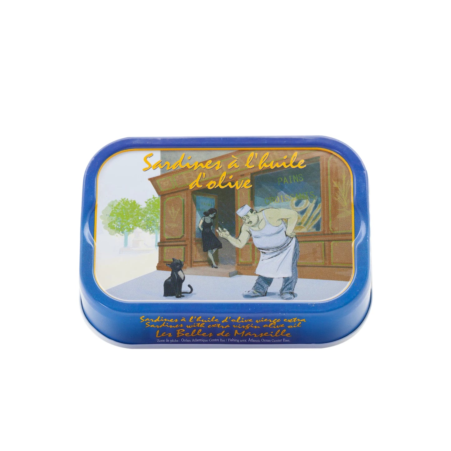 Sardines à l'huile d'olive extra vierge - 115g