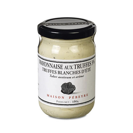 Mayonnaise à la truffe blanche d'été 180g – epiceriedejulien