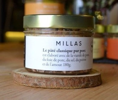 Pâté classique traditionnel 180g