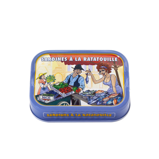 Canned sardines with ratatouille - 115g